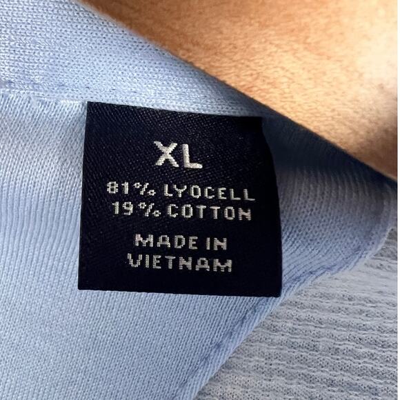 NWT Hart Schaffner Marx Mens XL Designer Preppy Luxe Golf Office Polo Shirt - Picture 10 of 15